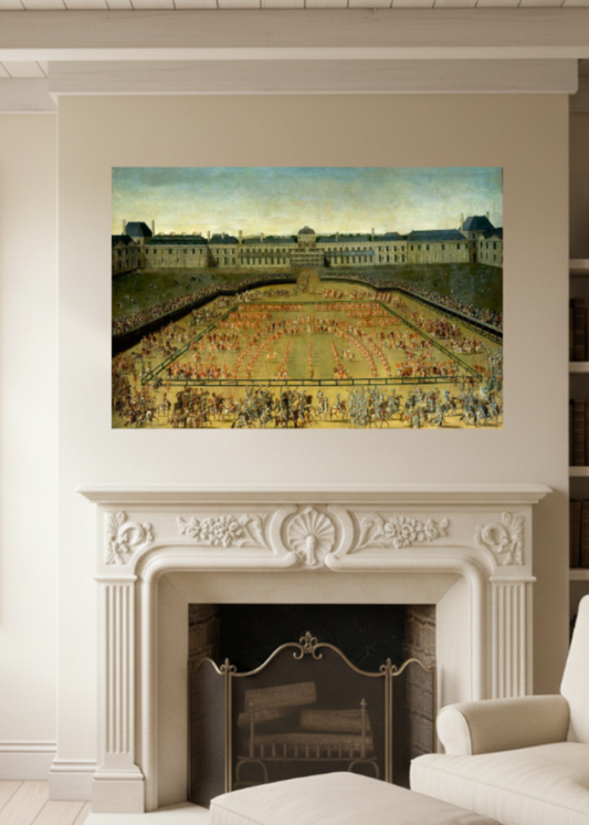 Louis XIV Grand Carrousel Canvas Print