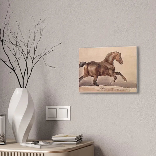 Love the Animal - 16″ x 12″ (Horizontal) / 0.75’’ - Canvas