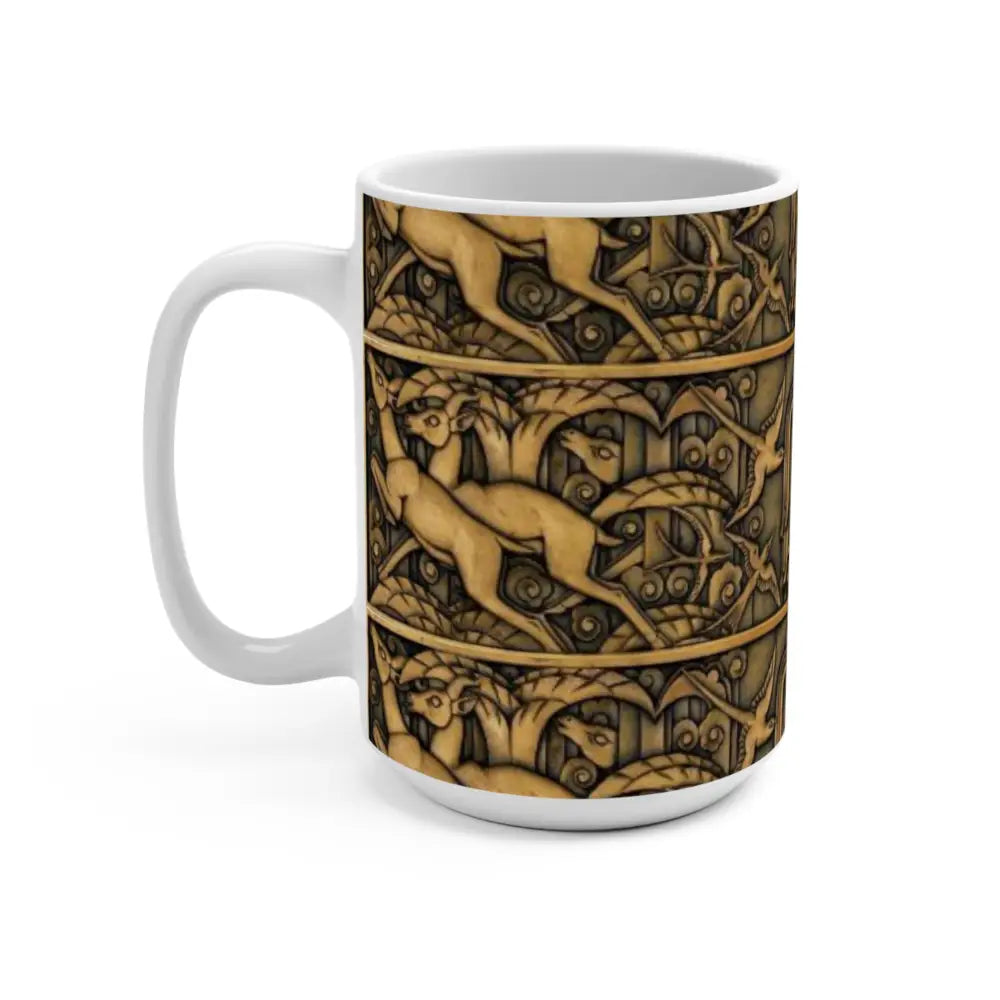 Mug 15oz - Art Deco Frieze Design - 15oz - Mug