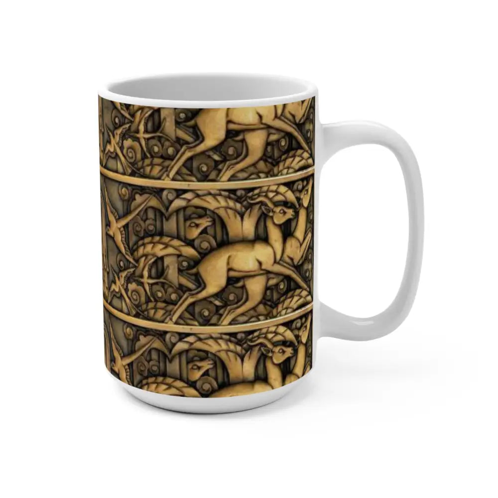Mug 15oz - Art Deco Frieze Design - 15oz - Mug