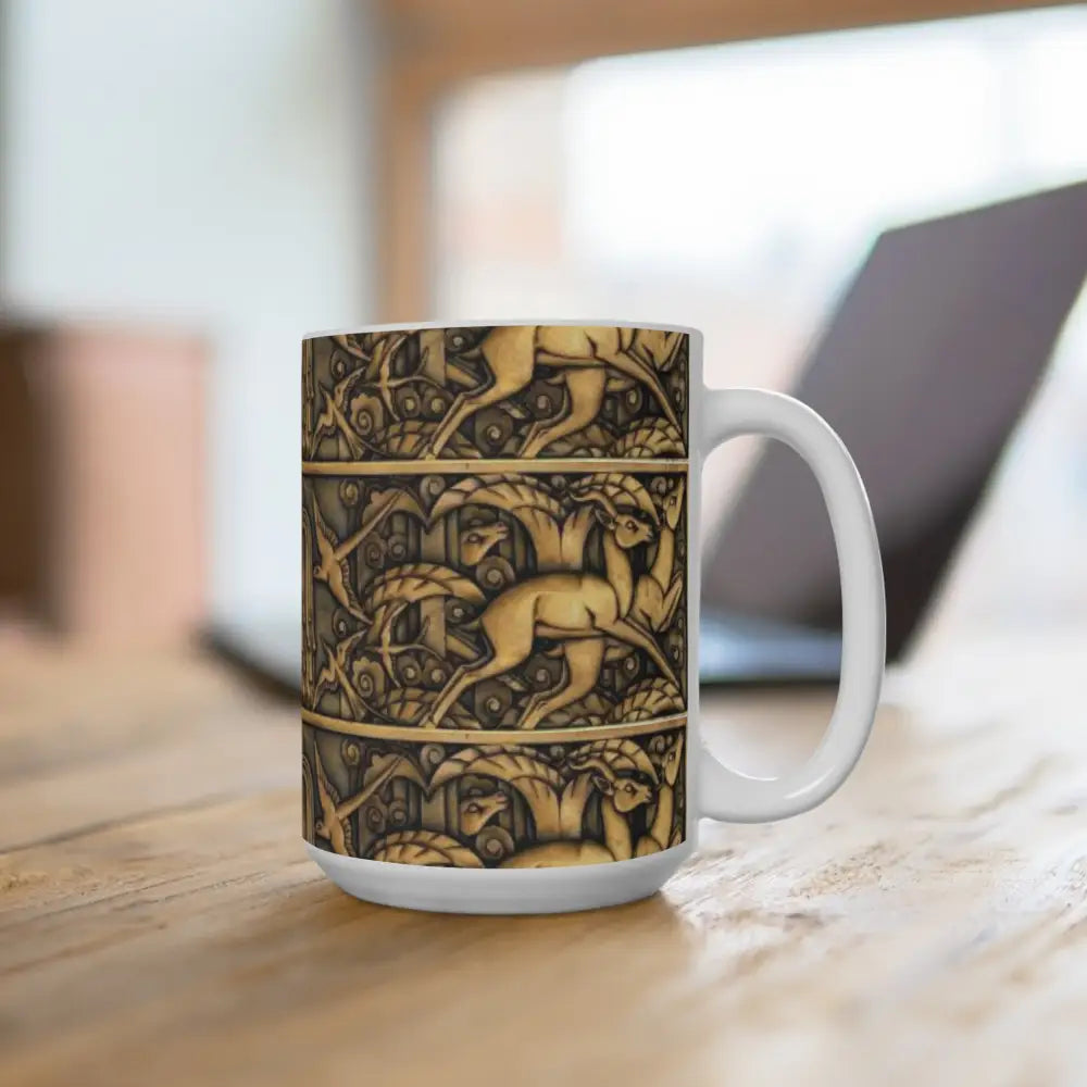 Mug 15oz - Art Deco Frieze Design - 15oz - Mug