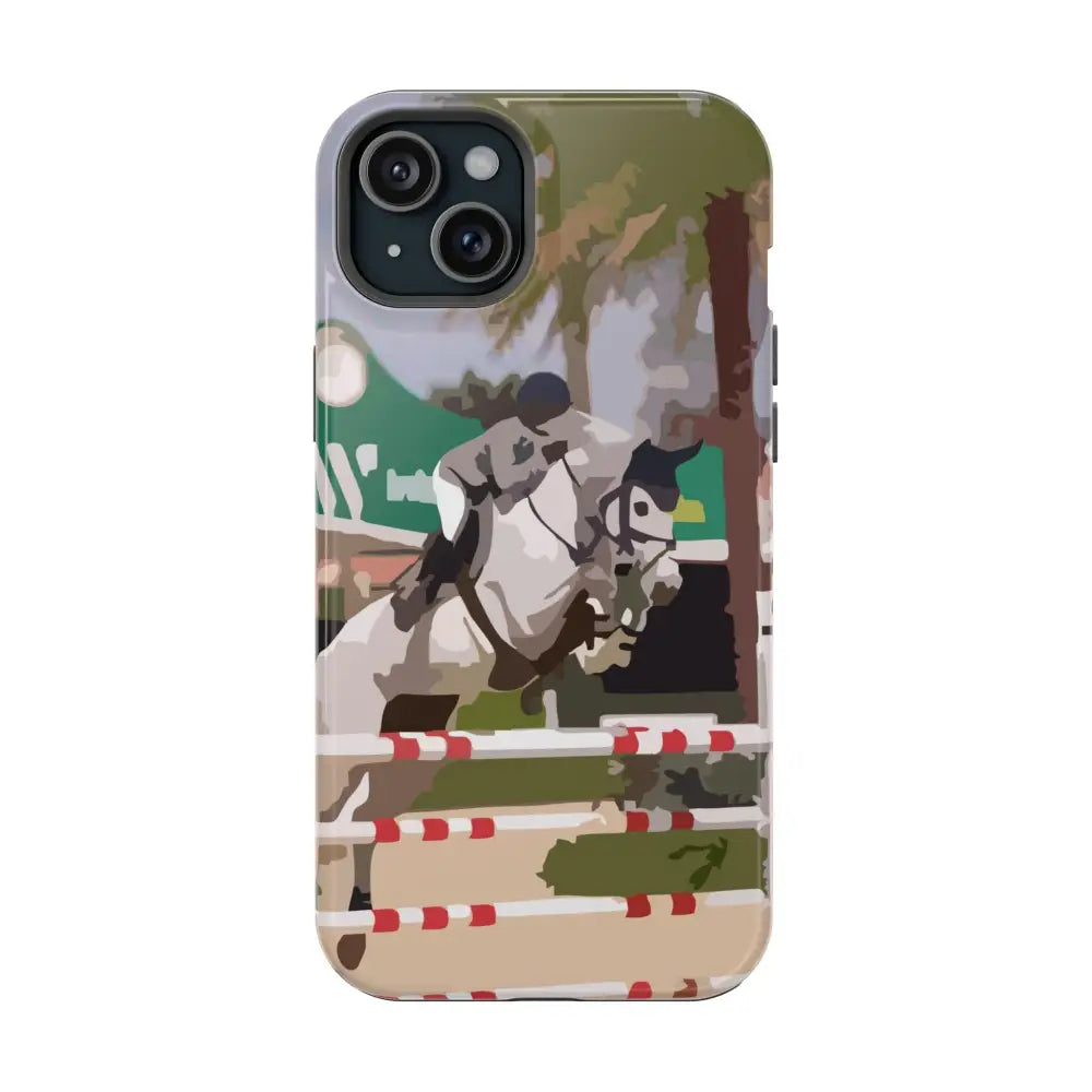 Phone Cases - Show Jumping Image Design - iPhone 15 Plus / Glossy / Without gift packaging - Phone Case