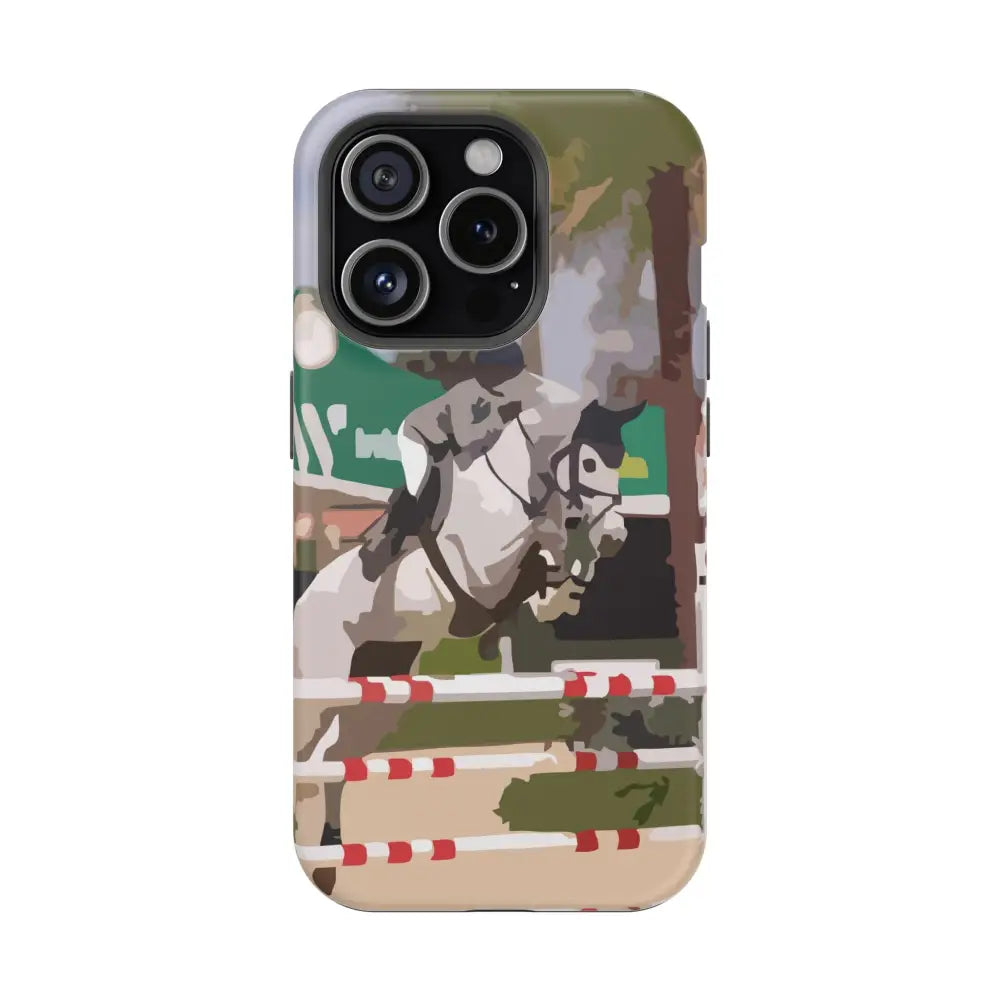 Phone Cases - Show Jumping Image Design - iPhone 15 Pro / Matte / Without gift packaging - Phone Case
