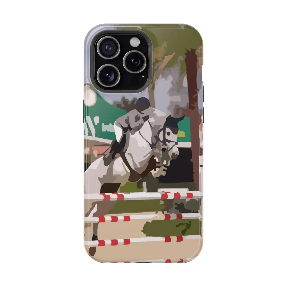 Phone Cases - Show Jumping Image Design - iPhone 15 Pro Max / Glossy / Without gift packaging - Phone Case