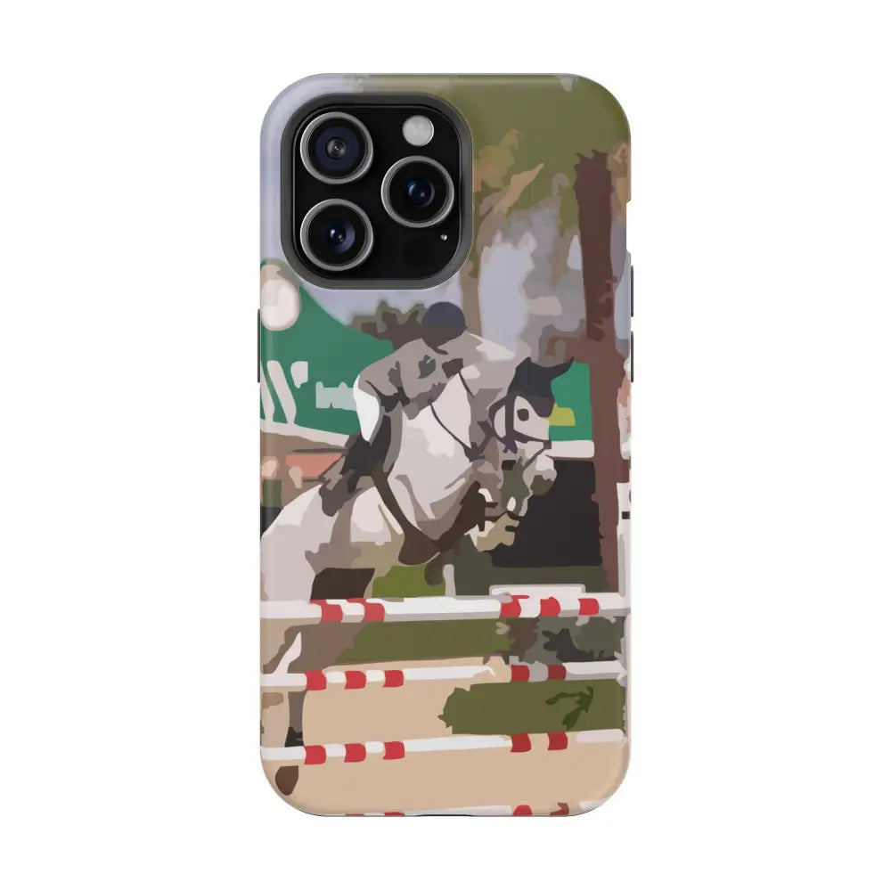 Phone Cases - Show Jumping Image Design - iPhone 15 Pro Max / Matte / Without gift packaging - Phone Case