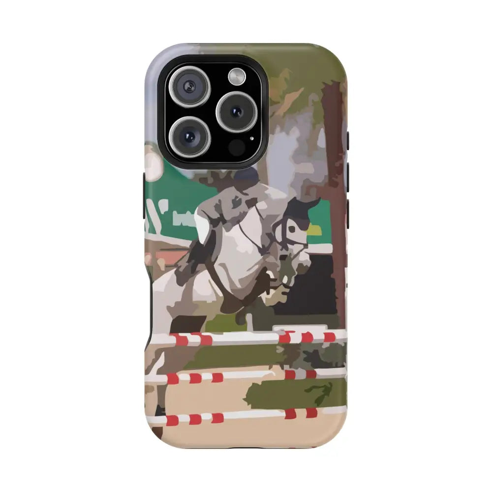 Phone Cases - Show Jumping Image Design - iPhone 16 Pro / Matte / Without gift packaging - Phone Case