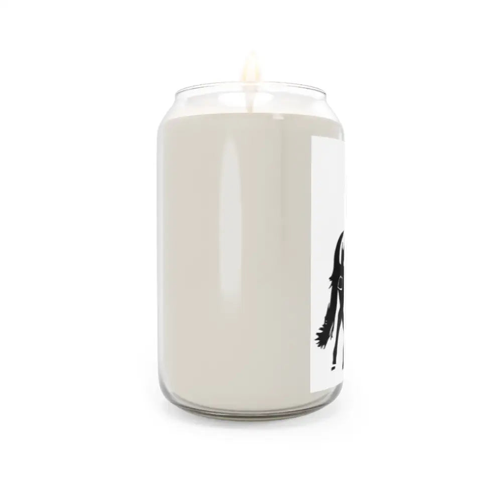 Scented Candle - Dressage Horse and Rider in Elegant Half Pass - Comfort Spice / 13.75oz - Home Decor