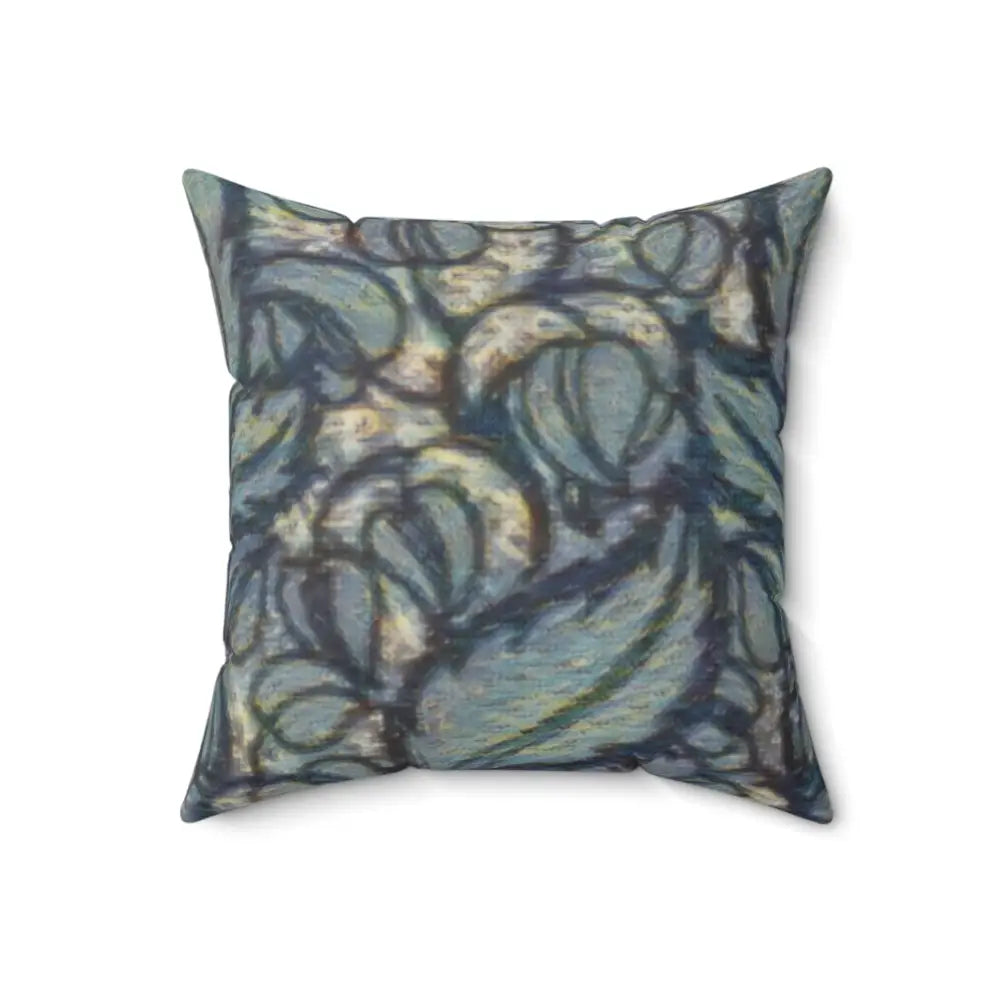 Spun Polyester Square Pillow - 18’’ × 18’’ - Home Decor