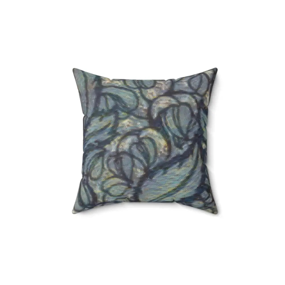 Spun Polyester Square Pillow - Home Decor