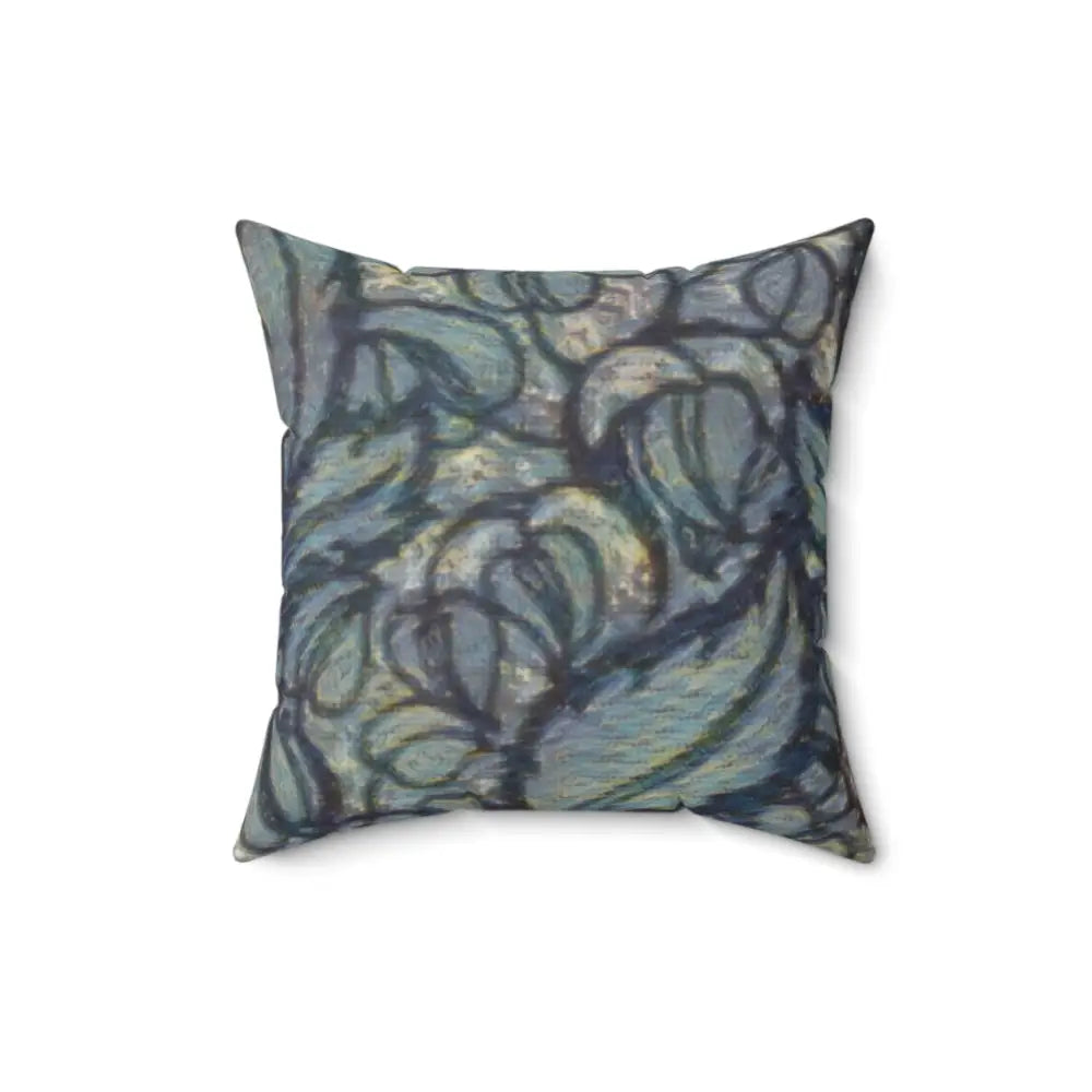 Spun Polyester Square Pillow - Home Decor