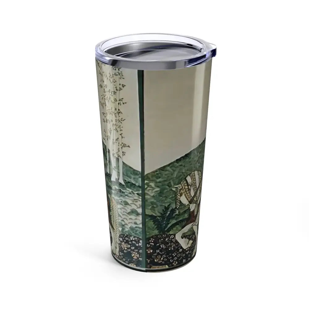 Tumbler 20oz Fantasy Horse Couple Riding Together - 20oz - Mug